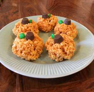 Jackson Hole Bed And Breakfast Recipes- Rice Krispie Pumpkins - Inn On ...